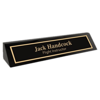 Black Desk Wedge