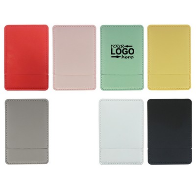 PU Leather Makeup Mirror