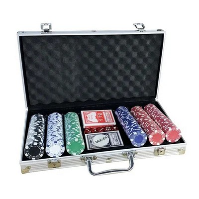 300-Piece Casino Poker Chip Set