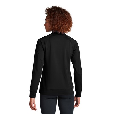 Sport-Tek Women's Sport-Wick Stretch Full-Zip Cadet Jacket