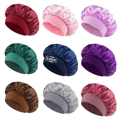 Satin Hair Care Sleeping Cap