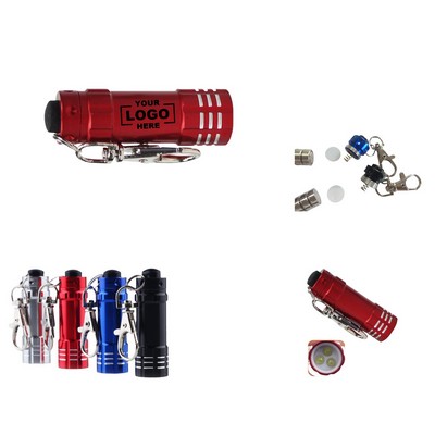 Flashlight keychain