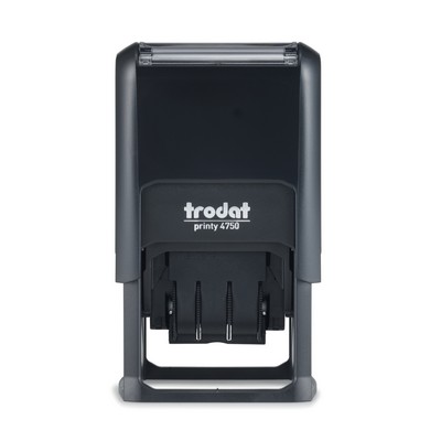Trodat® Printy Dater Rectangle Self Inking Stamp (1" x 1 5/8"), Customizable