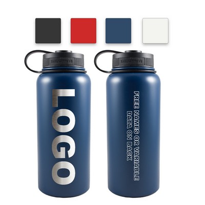 32 Oz. Temperflask Vacuum Insulated Stainless Steel Bottle