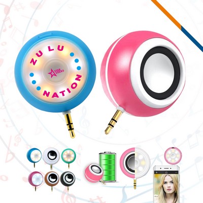Selfie Flash Light Speaker