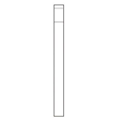 Ultra Clear OPP Bags w/Adhesive Seal (1"x 10")