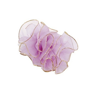 Lavender Pull Bow Ribbon w/Gold Edge