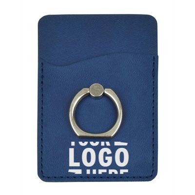 Cali Leather Phone Pocket with Ring
