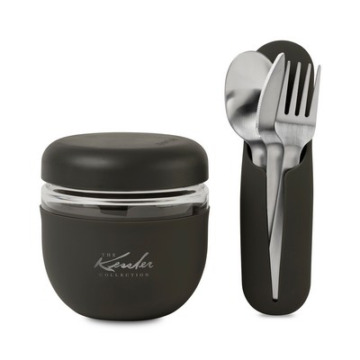 W&P Porter No Waste Lunch Set - Charcoal