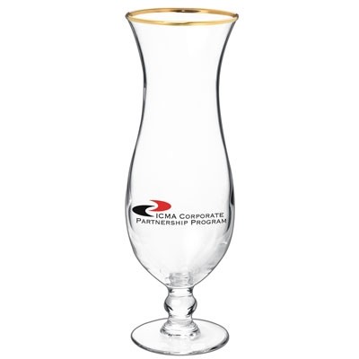 22 Oz. Hurricane Stemware Glass
