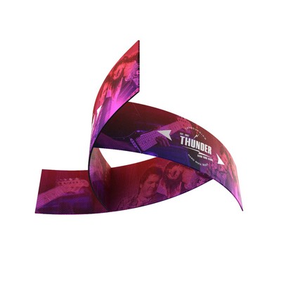 Pinwheel Premier Hanging Banner Double-Sided - 10'x3' - GRAPHIC ONLY
