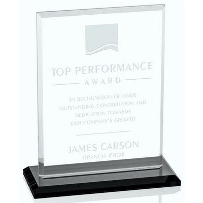 Calypso Award w/Black Base (4"x6")