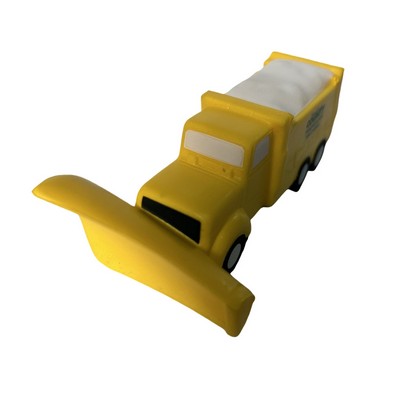 Snow Plow Truck Shaped Stress Toy