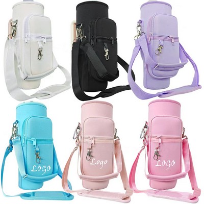 Water Bottle Holder With Strap for 40/30 oz Tumbler