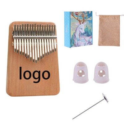Wooden 17 Key Kalimba Thumb Piano