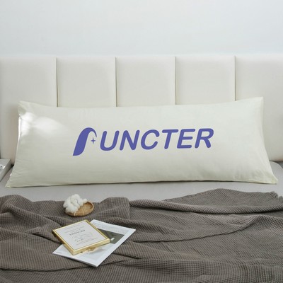 20 x 54 Inch Premium Square Cotton Throw Pillowcase Body Size Pillow Cover - Envelope Closure