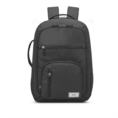 Solo New York Grand Travel Recycled Tsa Backpack