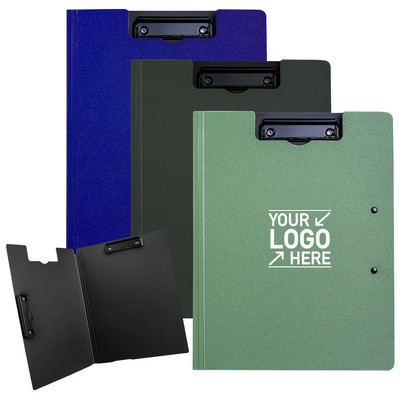 A4 Office Clipboard Plastic File Folder with Double Metal Clips for School Medical Field