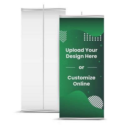 78" x 33" Retractable Banner