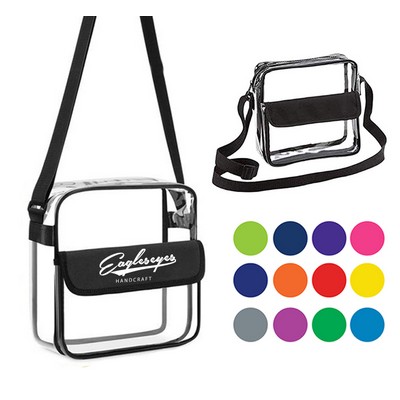 Transparent Pvc Crossbody Bag