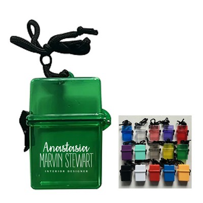 Hanging Ring Business Card Case