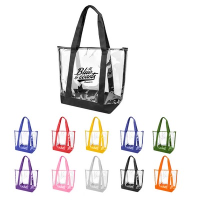 Clear Stadium Tote Bag