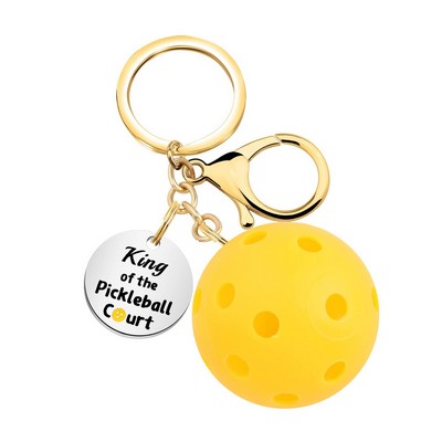 Mini Pickleball Keyring