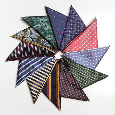 16x16 Inch Pocket Squares for Men Mens Handkerchiefs for Wedding Business Banquet Suit Accessories
