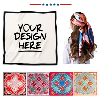 Silk Feeling Scarf