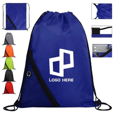 13.5X18.11 Inch Terylene Drawstring Backpack