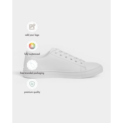 Women's All-Over Print Faux-Leather Sneaker