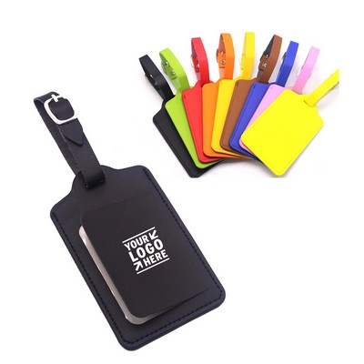 PU Leather Luggage Tag