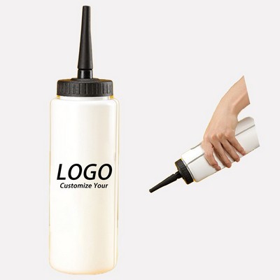 Long Mouth Squeeze Hockey Bottle