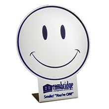 Acrylic Circle Easel Desk Mirror (5" Diameter)