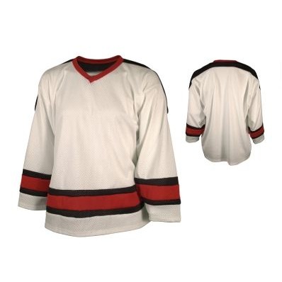 Adult Pro Weight Hockey Jersey Shirt w/Contrasting Piping