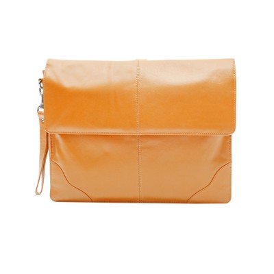 Ashlin® Designer British Tan Sanmarino Underarm Briefcase - Valise