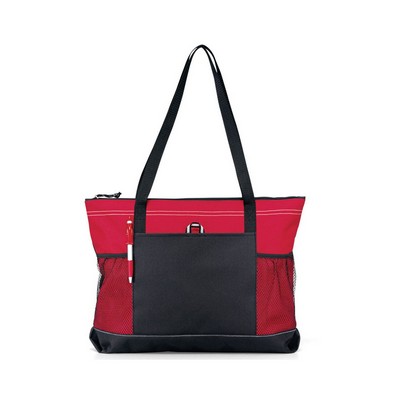 Gemline Select Zippered Tote