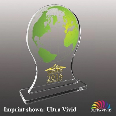 Stock Shaped Acrylic Awards - Ultra Vivid Color