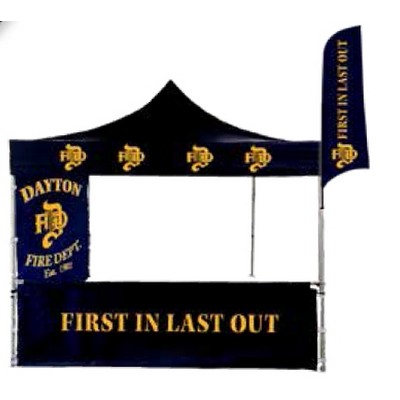 Full Color Custom Print Canopy Tent w/Frame (10'x20')
