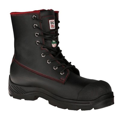 Big Red 8" Water Resistant Steel Toe Work Boots