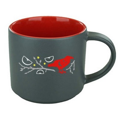 16 Oz. Norwich Coffee Mug w/Gloss Red Interior