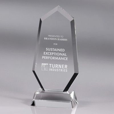 Peak - Small optical crystal award
