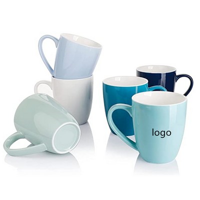 12 Oz. Ceramic Mug for Coffee, Tea, Mocha, & Mulled Drink