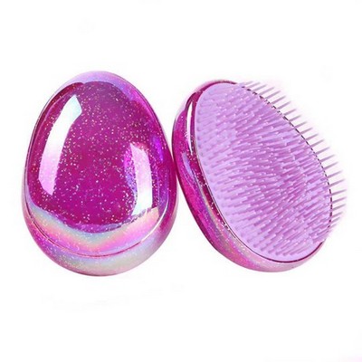 Mini Tangle Egg Round Shape Soft Hairbrush
