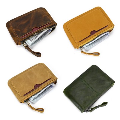 Distressed Leather Wallets For Men