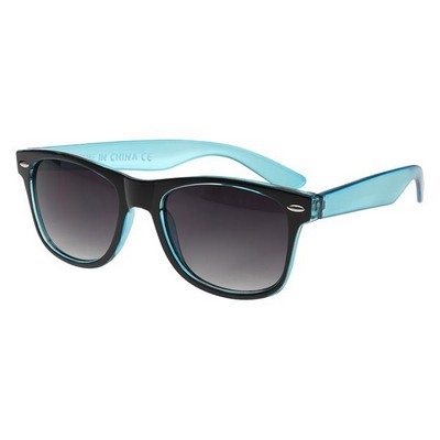 Bicolored Translucent Sunglasses