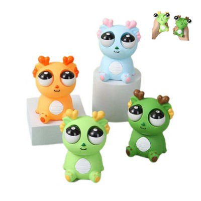 Creative Explosive Eyes Dragon Pinch Decompression Toy