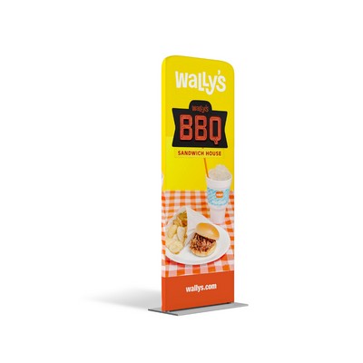 Tension Fabric Stand (48x90) Double Sided - Hardware