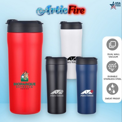 ArticFire 25oz Vacuum Tumbler with Dual-Use Lid