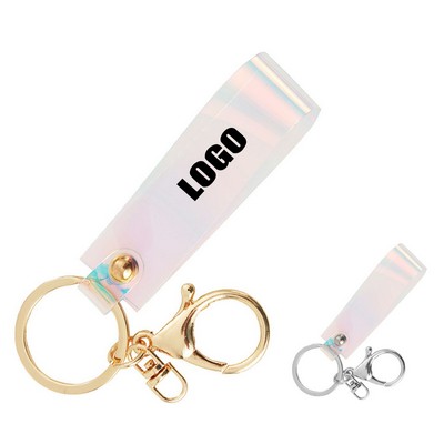Stylish Shine PVC Keychain Key Ring Organizer